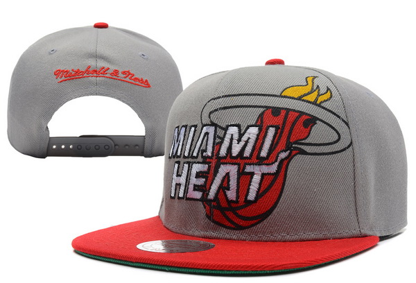 NBA Miami Heat MN Snapback Hat #116